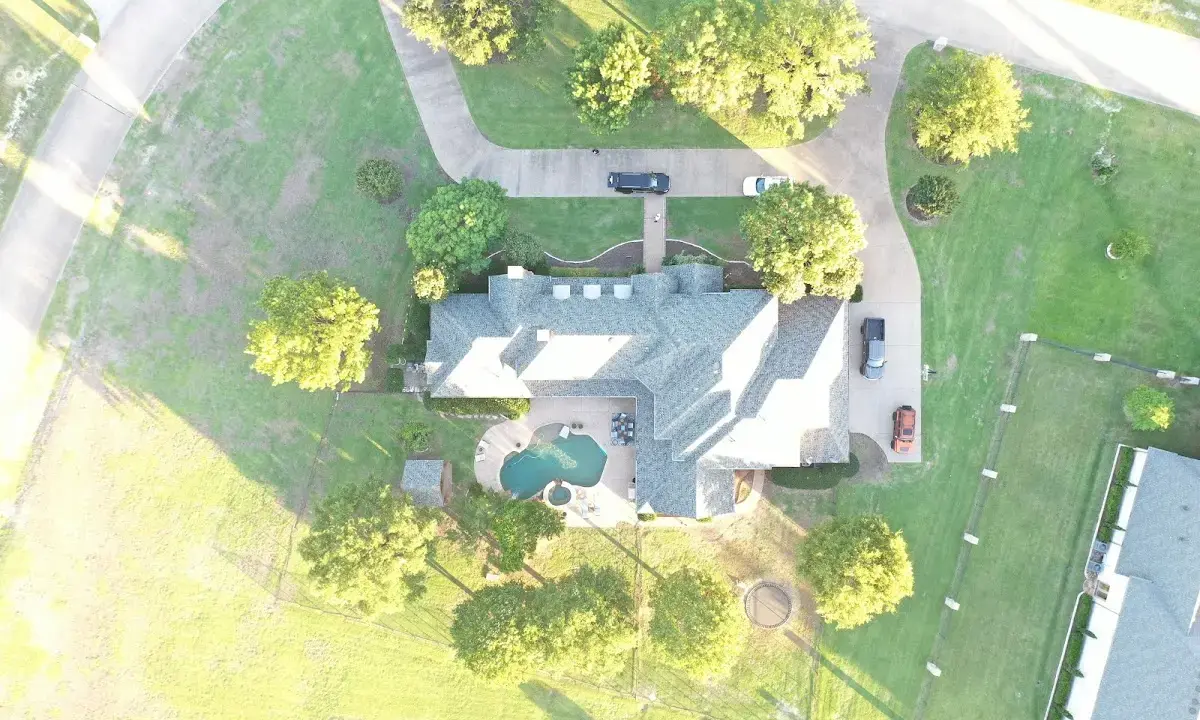 New shingle roof installation on a home in San Martin